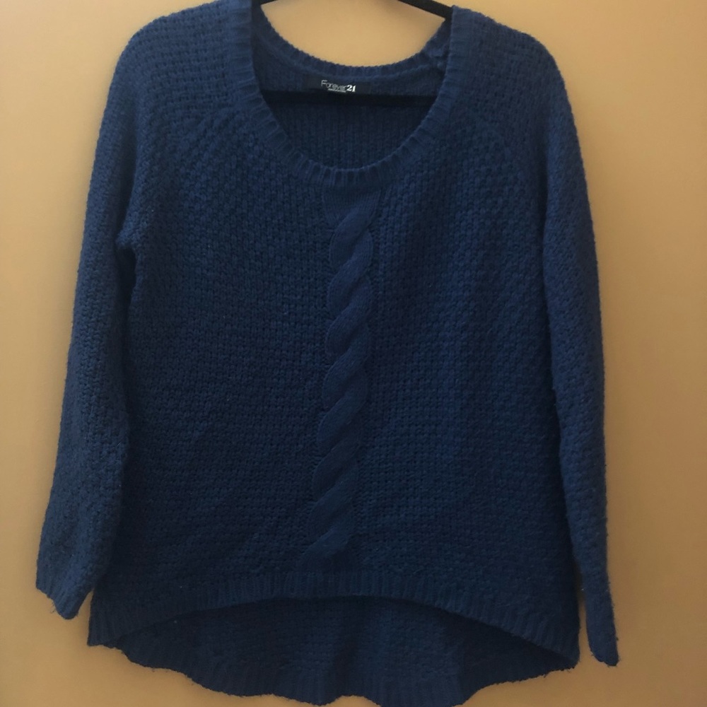 Knit pull over sweater